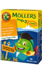 Mollers Omega-3 rybki smak pomarańczowo-cytrynowy 36 żelków
